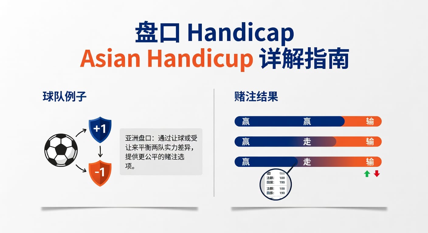 盘口 handicap asian handicap 实战解读与判断技巧