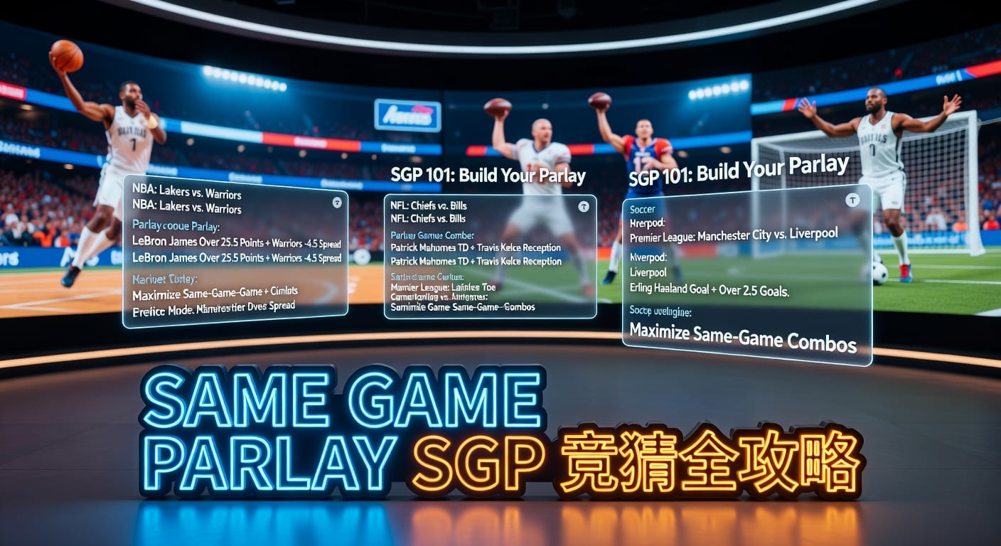 same game parlay SGP 玩法拆解与实战思路