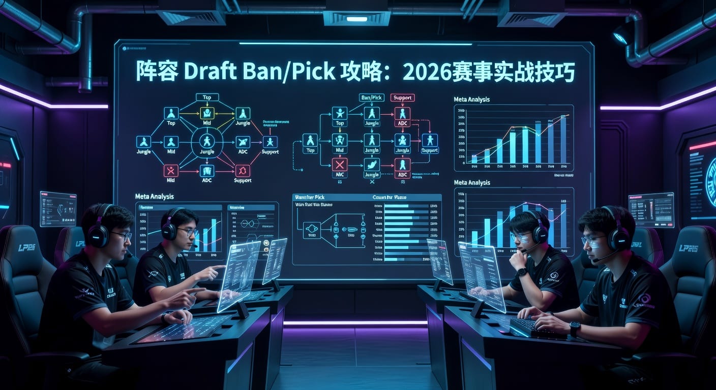阵容 Draft Ban/Pick 实战分析｜赛前构建与临场博弈