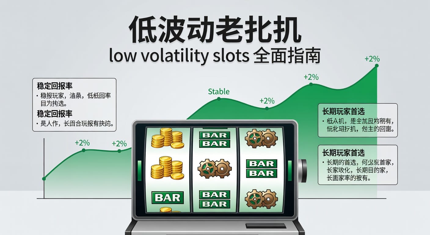 低波动老虎机 low volatility slots：2026年稳健玩法指南