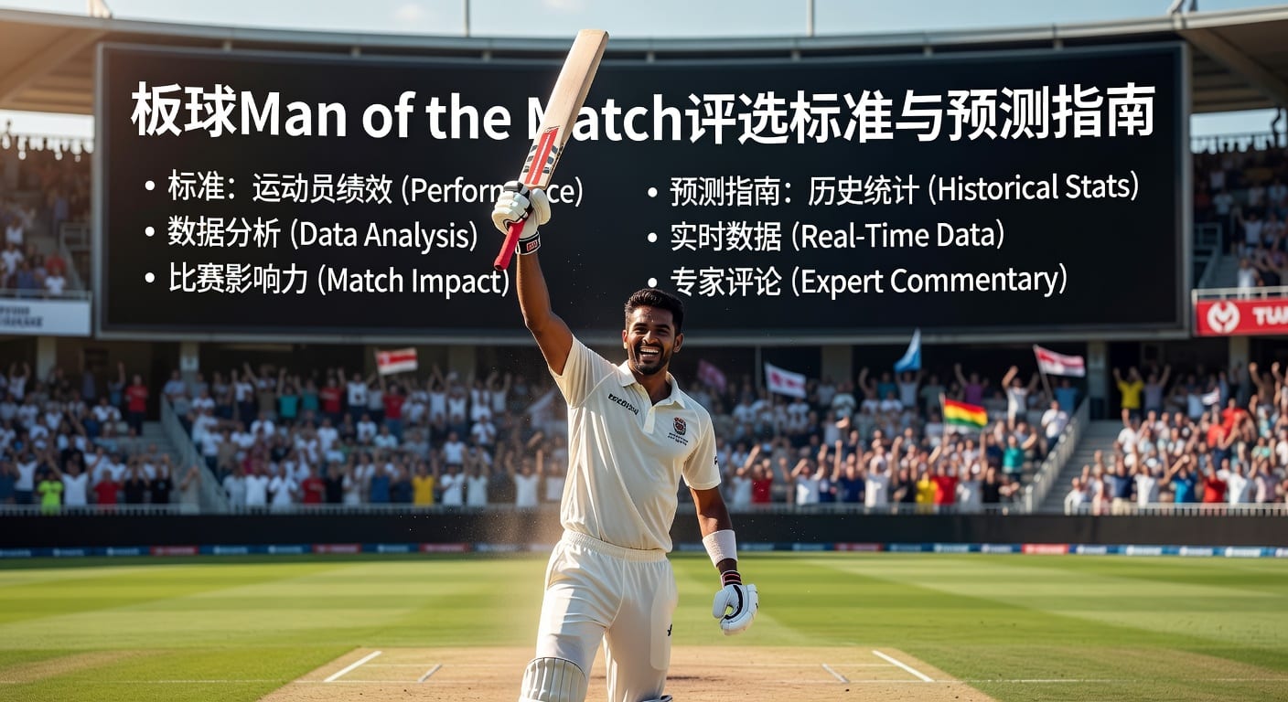 板球 Man of the Match 评选全解析｜2026年最新观察与实战判断